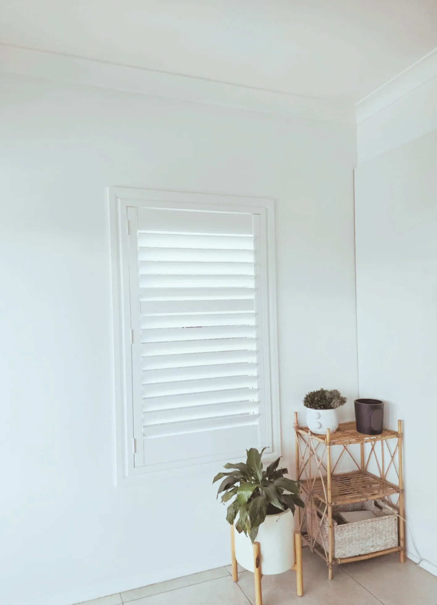 Plantation shutters Lake Macquarie home