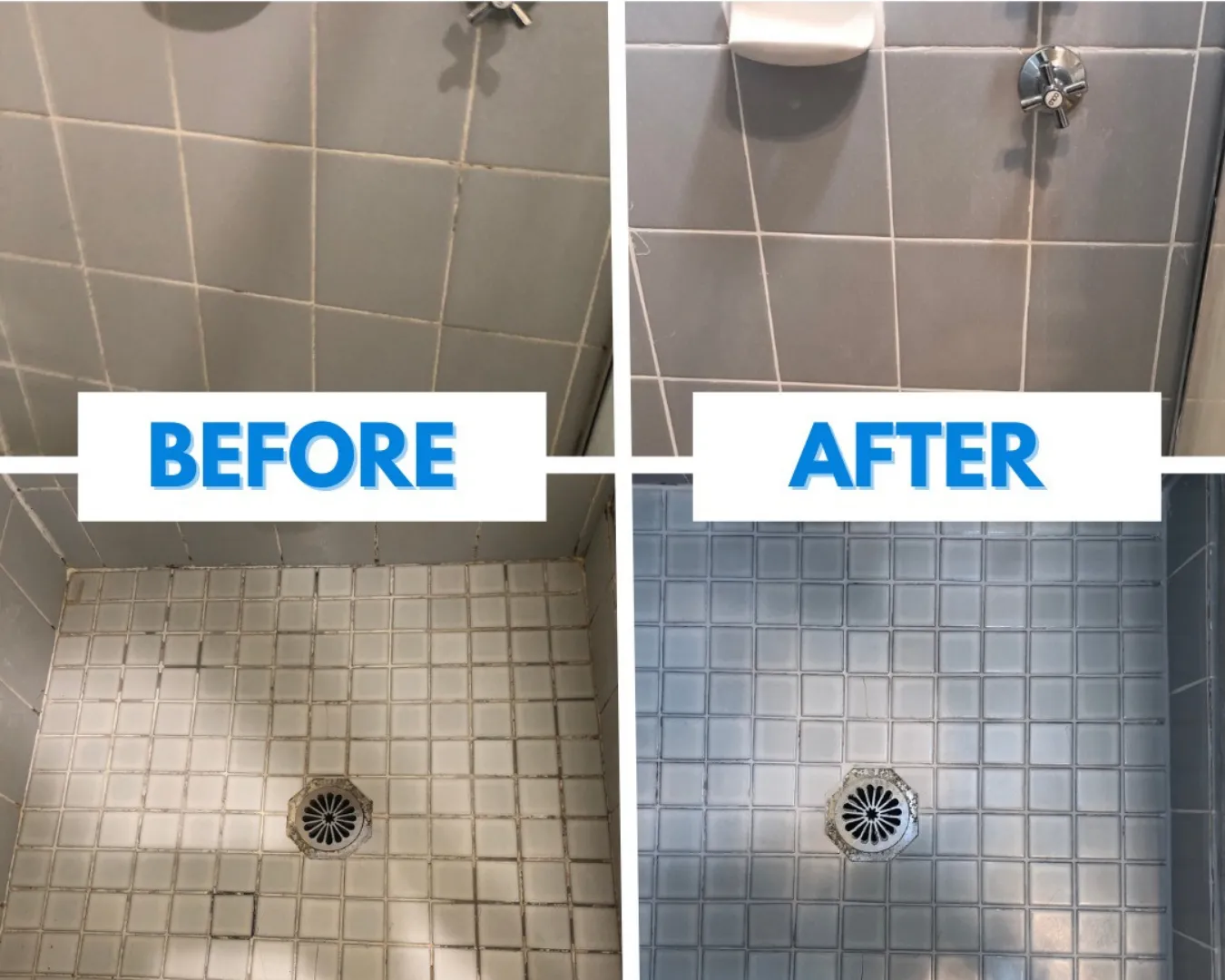 Shower leak fixed with no tiles removed