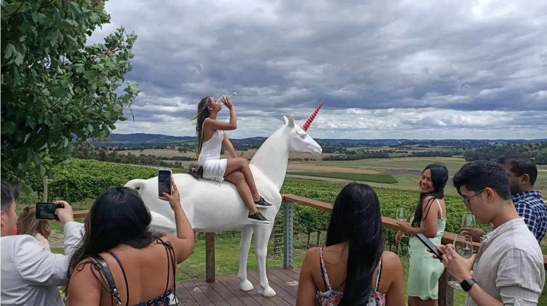 Hens party winery